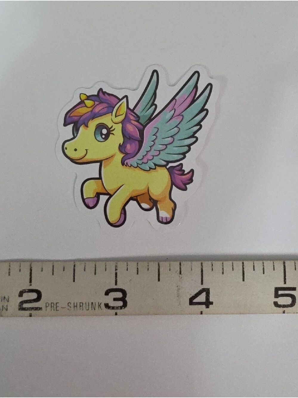 Cute Rainbow Unicorn & Star Sticker Set - Lot Of Ten - Picture 9 of 11